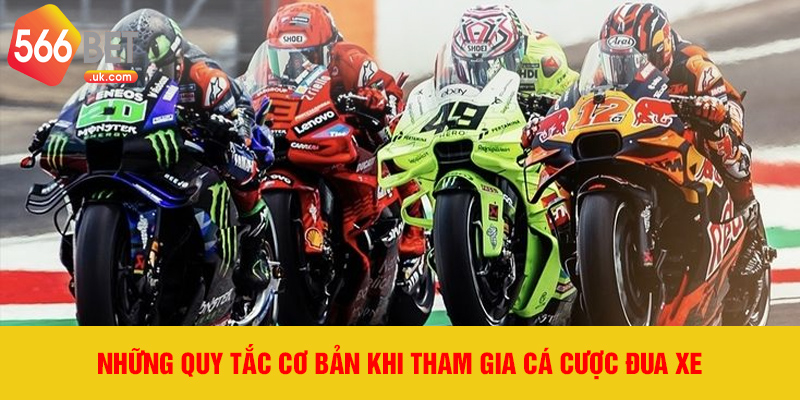 Những quy tắc cơ bản khi tham gia cá cược đua xe